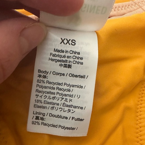 J.Crew Scrunchie-Strap Full-Coverage Bikini Bottom Size XXS Dandelion Yellow - Picture 4 of 7